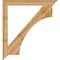 Ekena Millwork Westlake Traditional Rough Sawn Bracket, Western Red Cedar, 4"W x 44"D x 48"H BKT04X44X48WTL01RWR - alternate 3